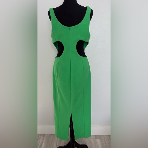 MISHA COLLECTION Coretta Bonded Midi green Dress sz XL - Picture 7 of 14